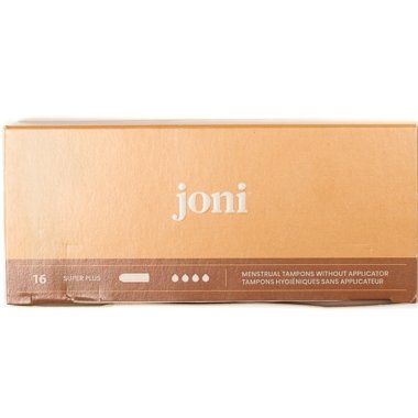 Applicator Fee Super Plus Tampons - 16 pk by joni
