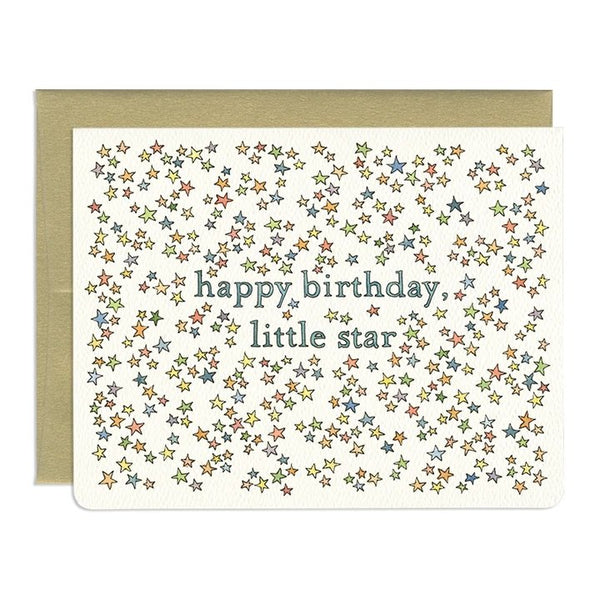Birthday Star Card by Gotamago