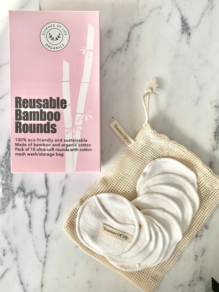 Reusable Bamboo Rounds by Essence of Life