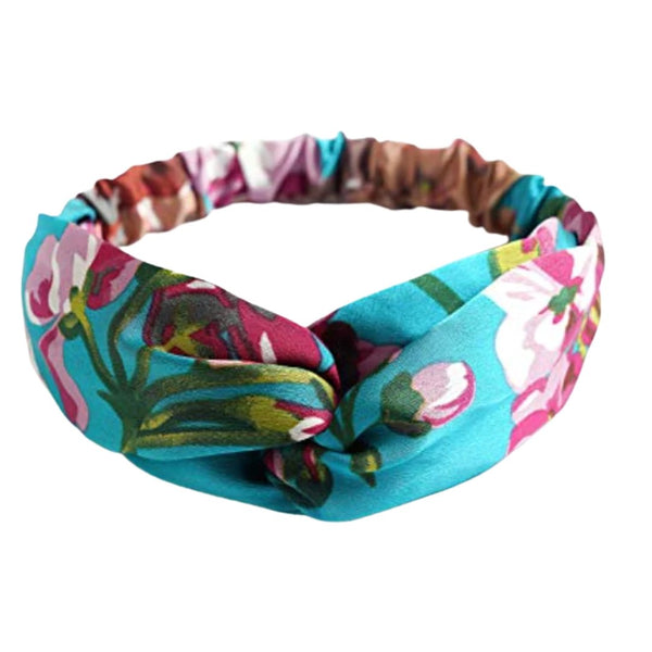 Satin Cross-Top Headband by Swoon Skin