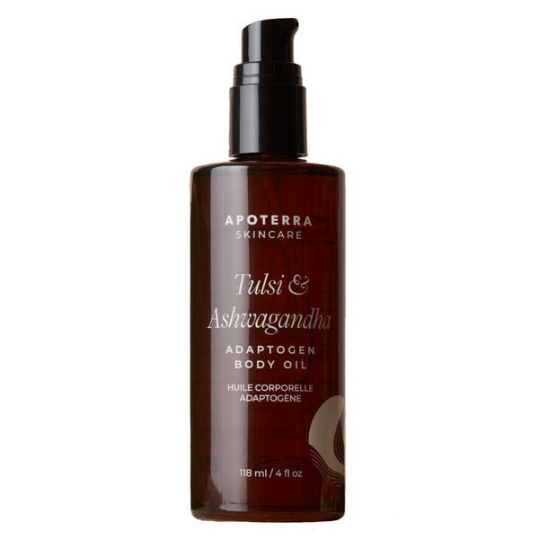 Tulsi & Ashwagandha Adaptogen Body Oil by Apoterra Skincare