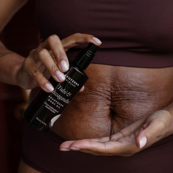 Tulsi & Ashwagandha Adaptogen Body Oil by Apoterra Skincare