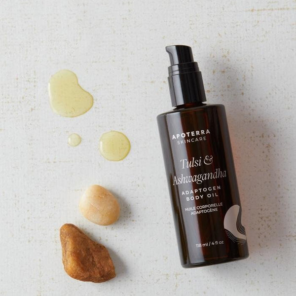Tulsi & Ashwagandha Adaptogen Body Oil by Apoterra Skincare