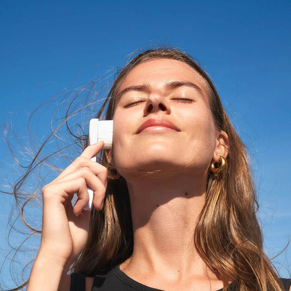 Ultra Soft Vegan Facial Dry Brush by Province Apothecary
