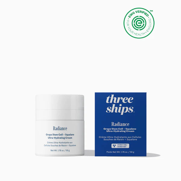 Radiance Grape Stem Cell + Squalane Day Cream by Three Ships