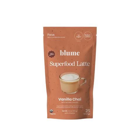 sachet of Blume Superfood Latte Vanilla Chai