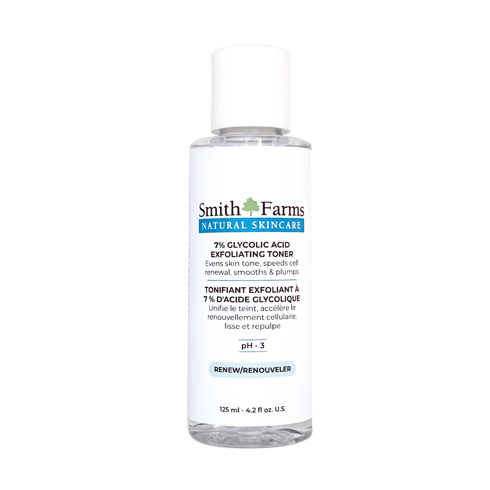 7% Glycolic Acid Exfoliating Toner (AHA) by Smith Farms