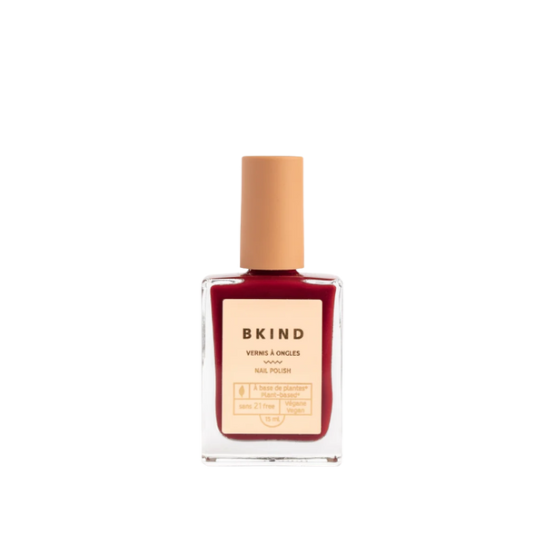 BKIND Nail Polish Scorpio Deep Ruby Red