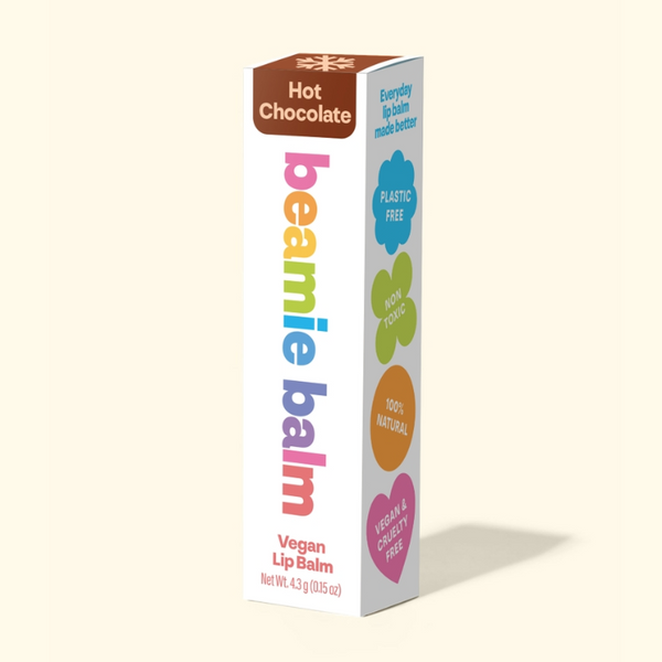 Package of Beamie Balm Hot Chocolate lip balm