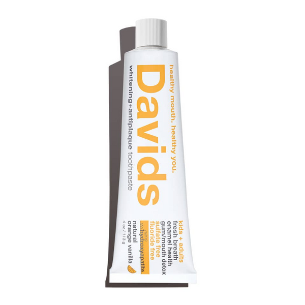 Davids Hydroxyapatite kids orange vanilla toothpaste