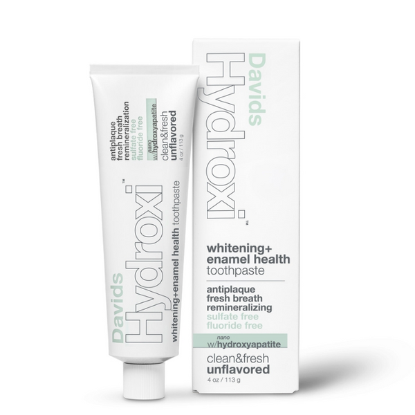 Davids Unflavoured Nano Hydroxyapatite Whitening Toothpaste
