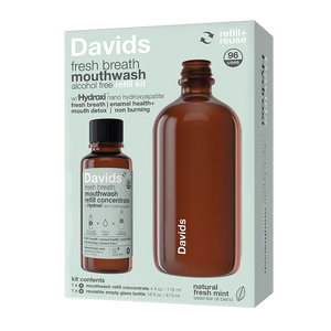 Davids Fresh Breath Mouthwash Hydroxyapatite