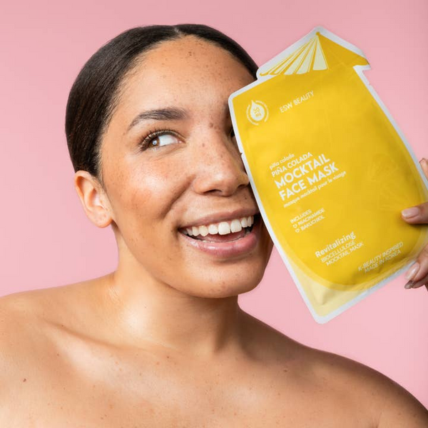 Pina Colada Mocktail Face Mask