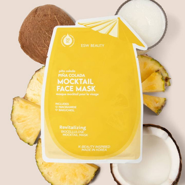 Pina Colada Mocktail Face Mask