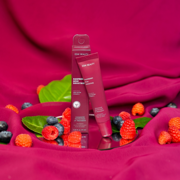 ESW enhanced protection lip treatment Raspberry Acai Smoothie