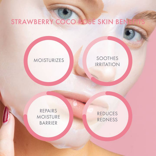 Strawberry Coco Rose Mocktail Face Mask