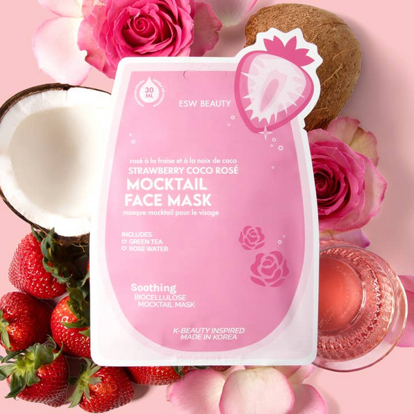 Strawberry Coco Rose Mocktail Face Mask