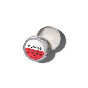 Everist The Deep Conditioning Concentrate mini's aluminum container open on a white background
