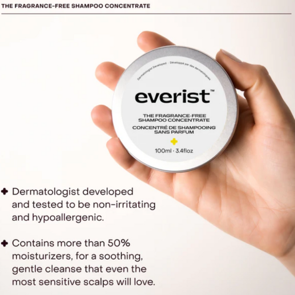 Everist Fragrance-free shampoo