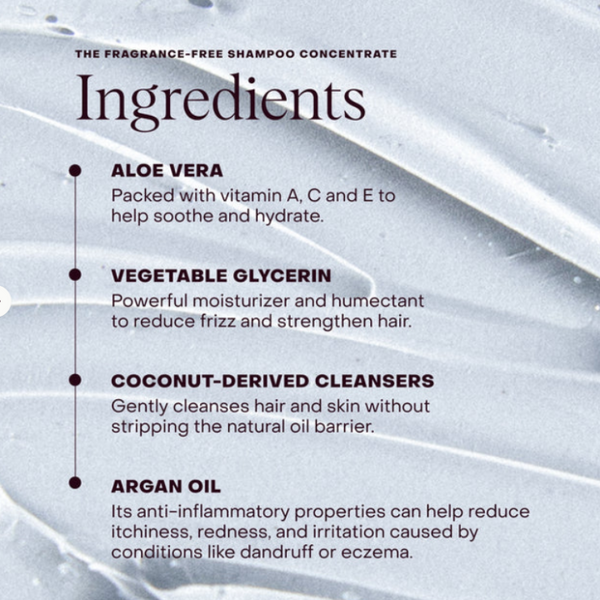 Everist Fragrance-free shampoo