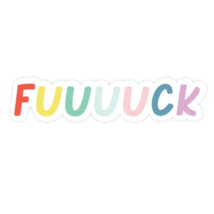 Fuuuuck Vinyl Sticker