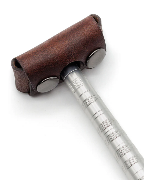 Leather Razor Head Cover