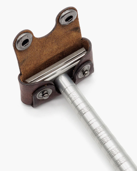 Leather Razor Head Cover