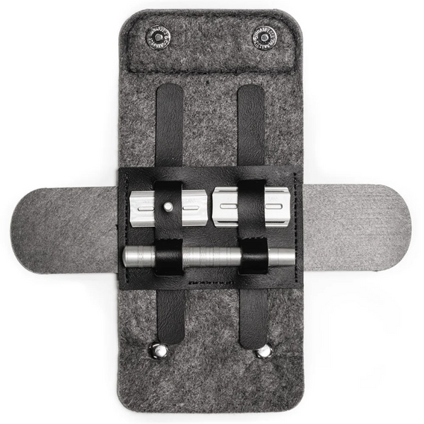 Open Henson Travel case with razor inside