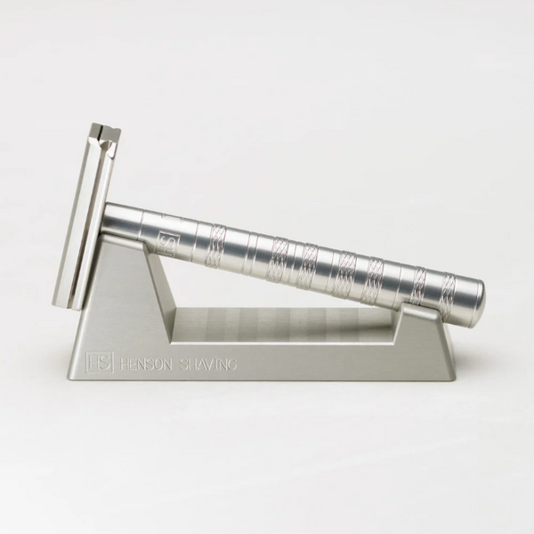 Henson Shaving aluminum razor stand