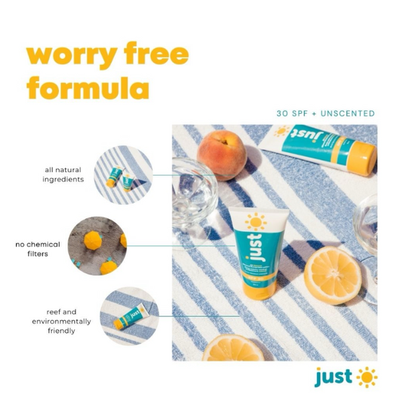 Just Sun SPF 30 Unscented Sunscreen