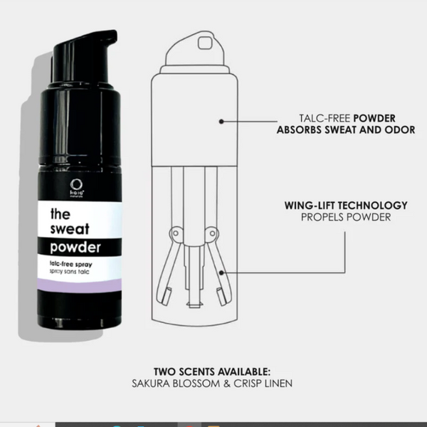 Kaia Naturals Sweat Powder Spray