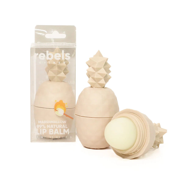 Pineapple Shaped Lip Balm - Marshmallow