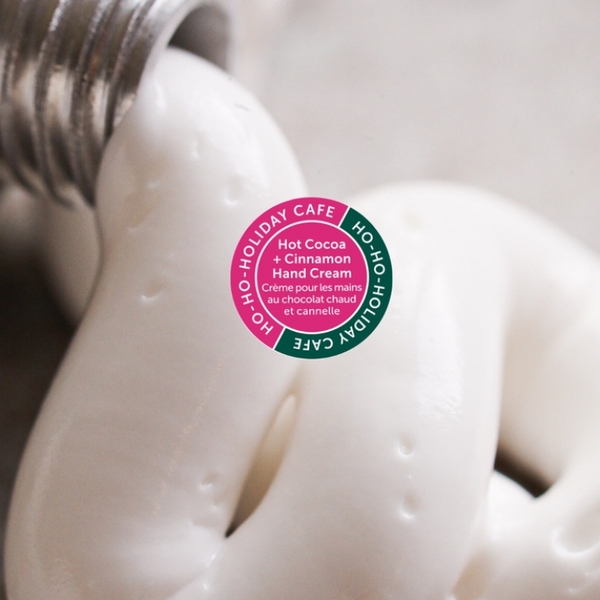 Midnight Paloma Hot Cocoa + Cinnamon Hand Cream texture