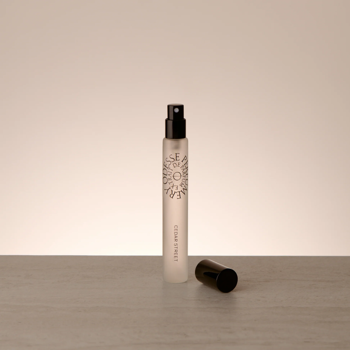 Odesse Cedar Street Travel Size 10ml Perfume spray bottle