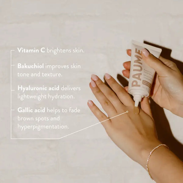 Applying Paume Hand Serum
