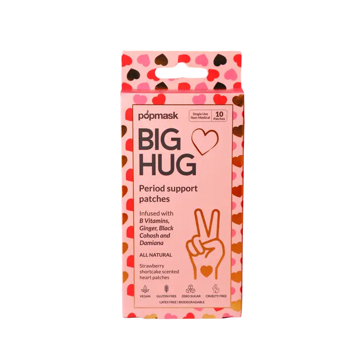Popmask London Big Hug Vitamin Patches Period Support