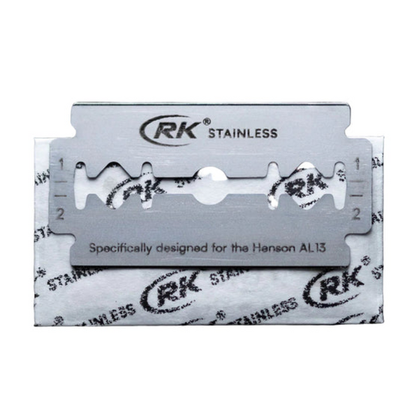 Example of the double edge razor blade