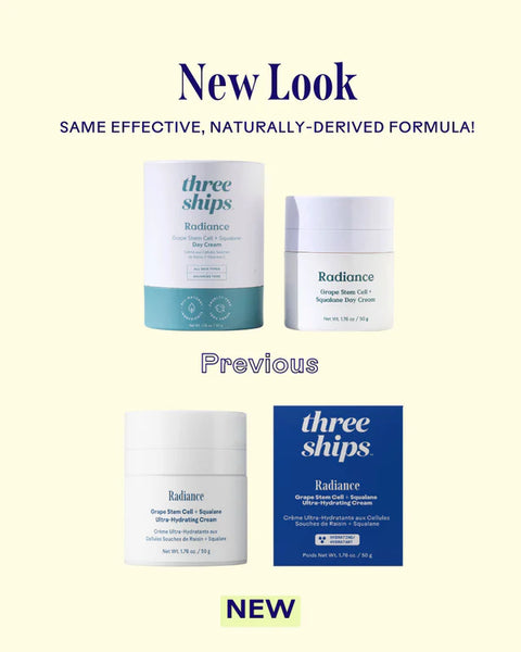 Radiance Grape Stem Cell + Squalane Day Cream by Three Ships