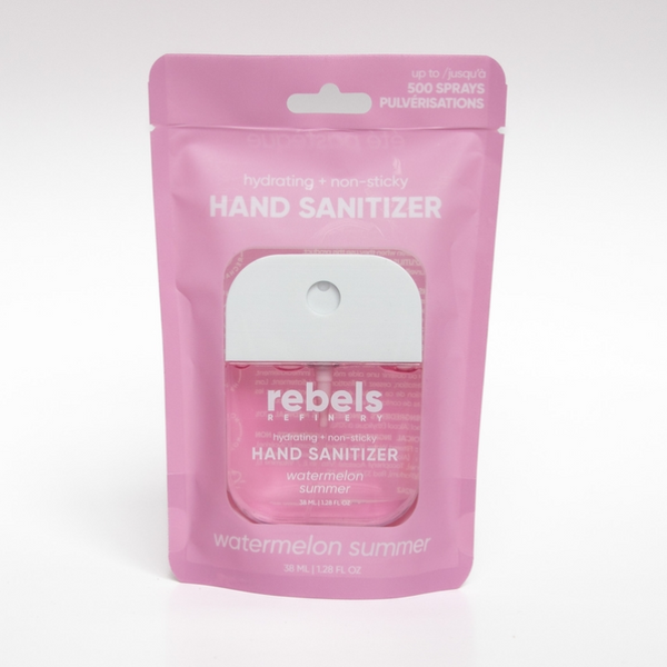 Rebels Refinery Watermelon Summer Pocket Hand Sanitizer
