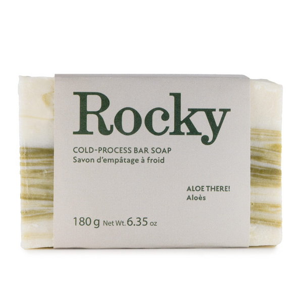 Rocky large Cold Pressed Bar Soap Aloe There!