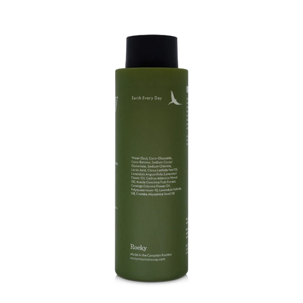 Ingredients in Rocky Wild Kindness Cedarwood & Lime Shampoo