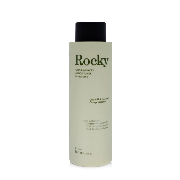 Bottle of Rocky Wild Kindness Orange & Jasmine Conditioner 360ml