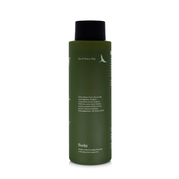 Rocky Wild Kindness Vanilla Coconut Shampoo ingredient list