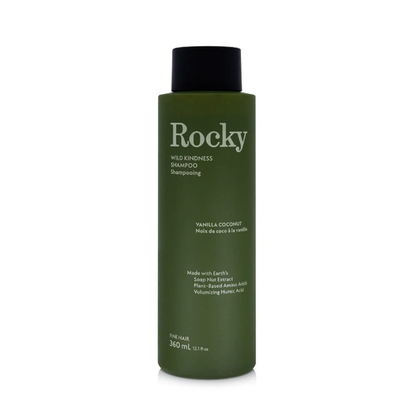 Rocky new branding Wild Kindness Vanilla Coconut Shampoo 360ml