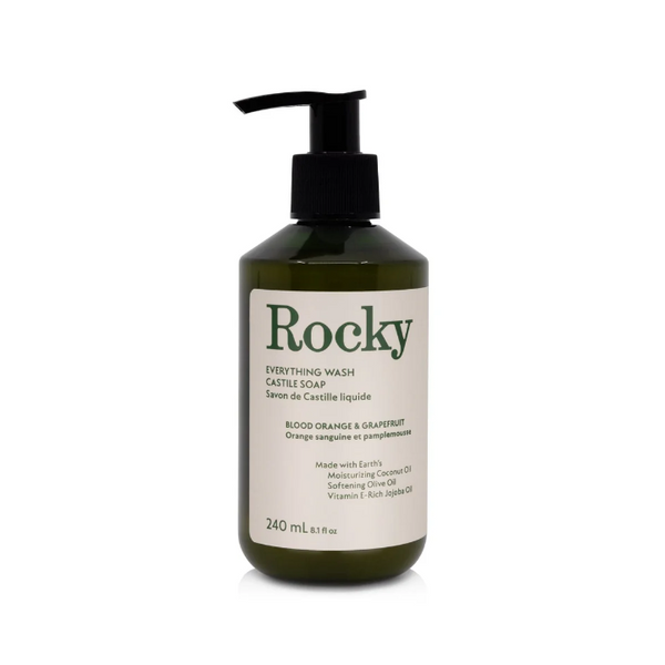 Rocky Everything Wash Castile Soap Blood Orange & Grapefruit