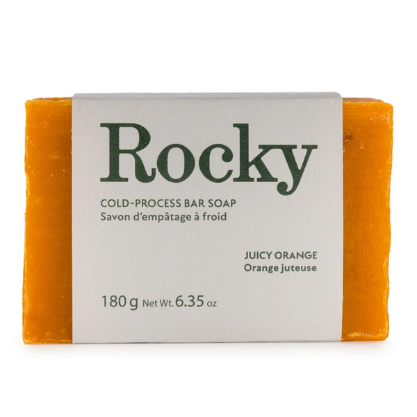 Rocky Mountain Soap Company Juicy Orange cold pressed bar soap
