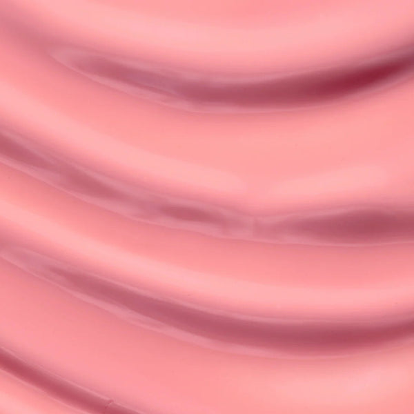 Pink Strawberry Banana Smoothie Lip Treatment texture with wavy pattern