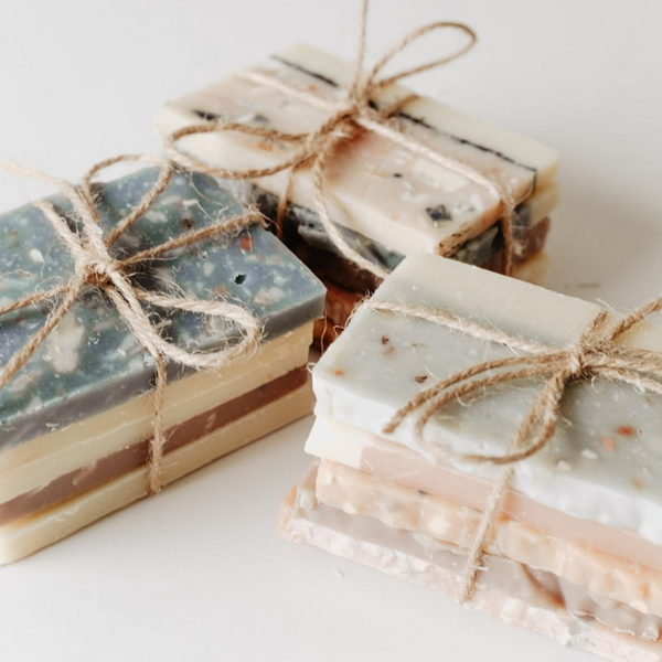 Soak Bath Co. Sample Soap Stack