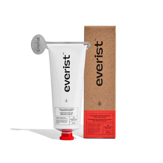 Everist The Deep Conditioning Concentrate hair care product with packaging on a white background
