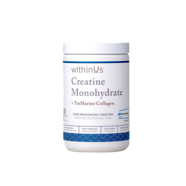 WithinUs Creatine Monohydrate + TruMarine Collagen